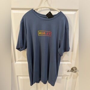 Hurley Navy Blue Logo Tee